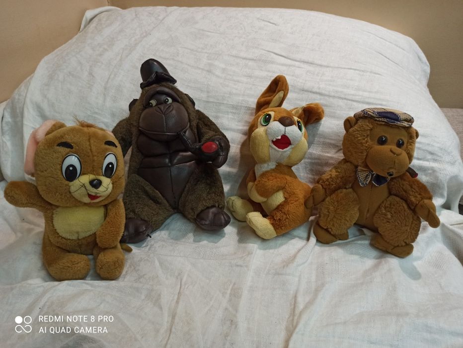 Плюшени играчки най различни