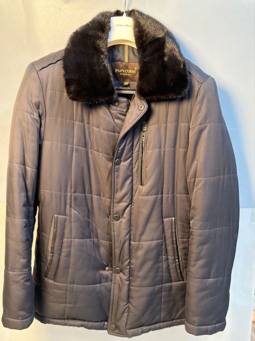 Зимняя турецкая куртка PAFV CORSS (р. 46) с норкой