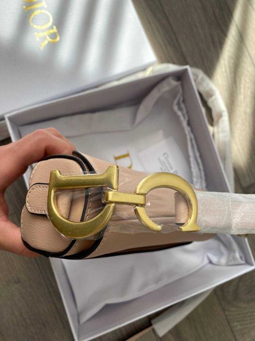 Geanta Dior Saddle Roz din Piele Naturală - nouă, în cutie