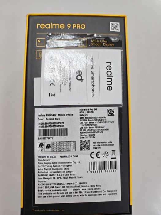 Смартфон  Realme 9 Pro 5G