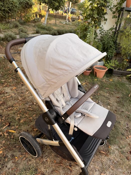 CYBEX - Balios S Lux 2024 - Lava Grey ,Комбинирана бебешка количка 2в1