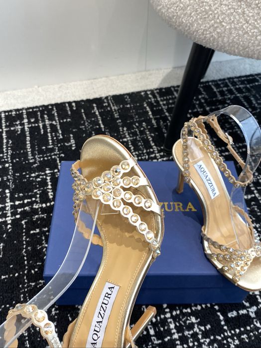 Sandale Aquazzura piele naturala pe comanda