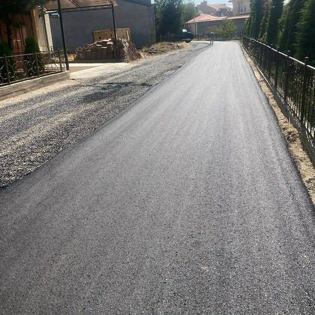 Asfalt асфальт ишлари асфальт кириндиси бор