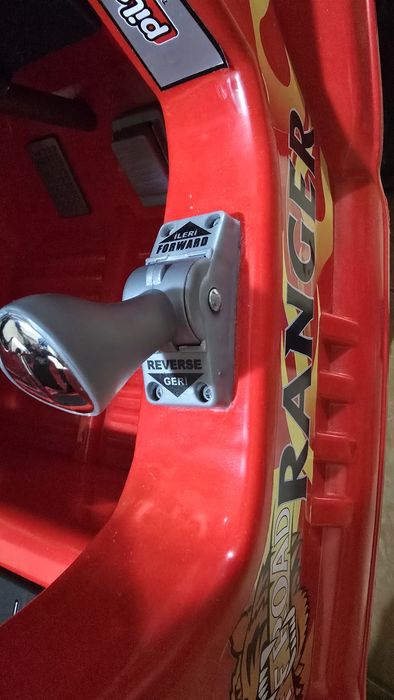 Masina de teren 4x4 cu telecomanda, 12 V, Pilsan, Ranger, Rosu