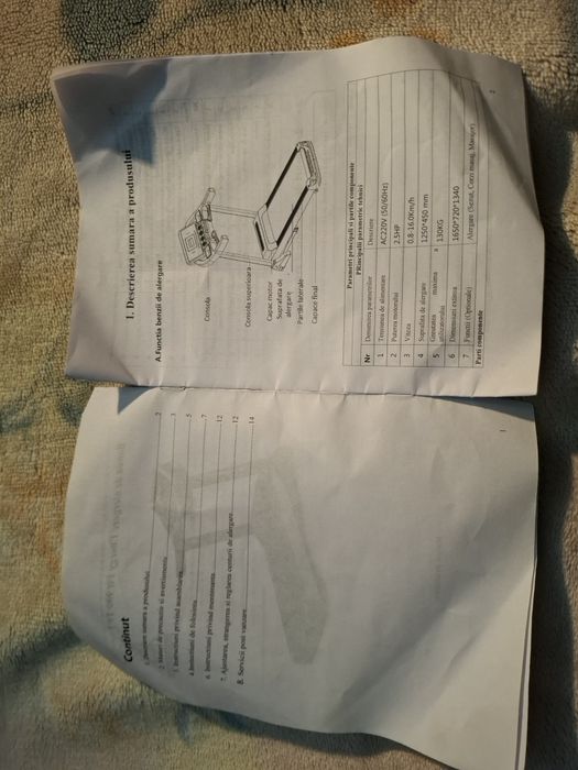 Banda de alergat electrica Energy fit 900tft second