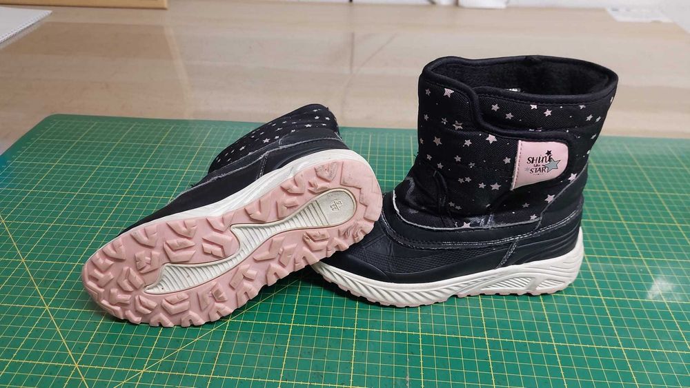 Cizme ghete impermeabile zapada copii fete 32 33 decathlon QUECHUA