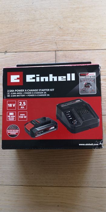 Încărcător și acumulator Einhell nou, sigilat
