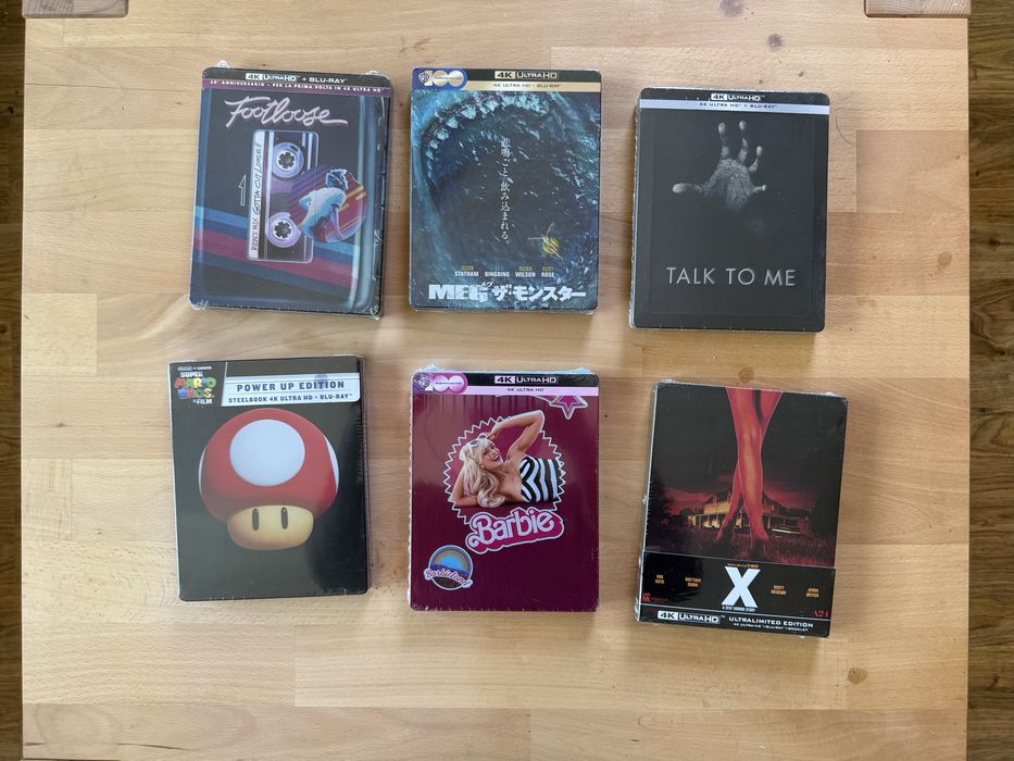Steelbook filme 4k UHD
