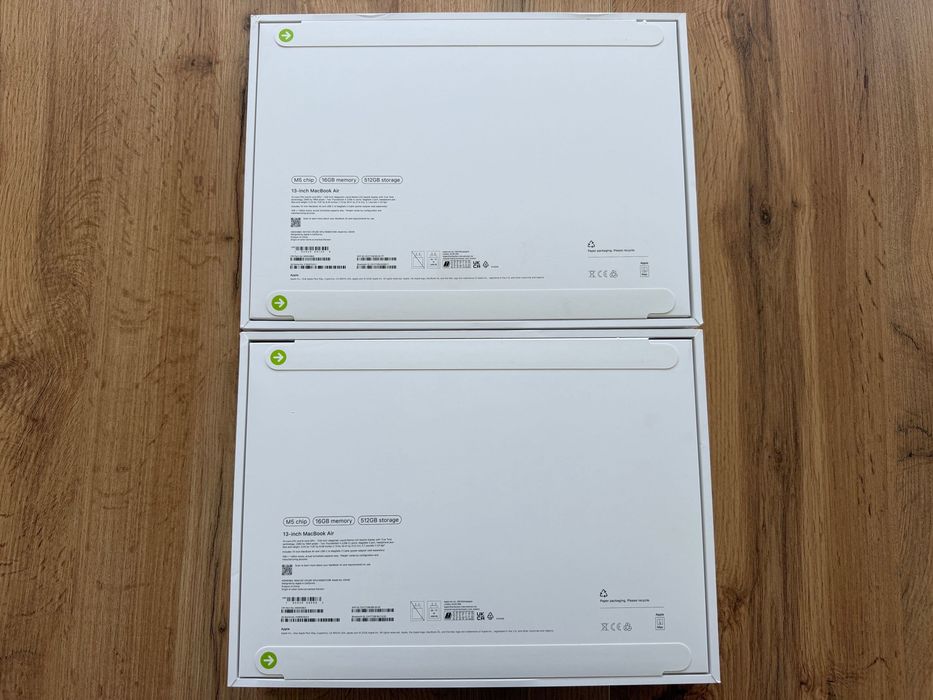 ЧИСТО НОВИ MacBook Air 13" M5 Chip 10-CPU, 8-GPU, 16GB RAM, 512GB SSD