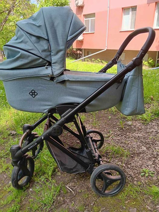 Продавам детска количка 2 в 1 Bebetto Nitello.
Разполага с летен и зимен кош.
Намира се в гр.Бургас
Цена 60 евро