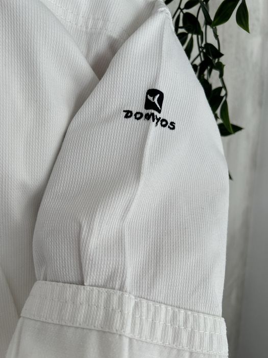 Kimono alb 6-7 ani Dechatlon