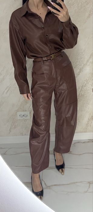 Дамски кожен сет