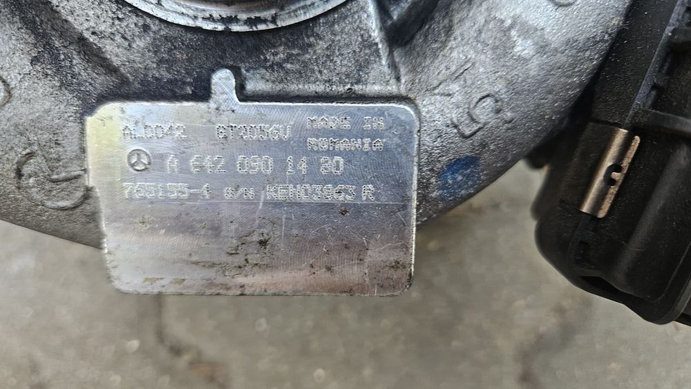 Турбо(водно) за Mercedes OM642 3.2/3.5 (w221,w222,w164,w204,w212,)