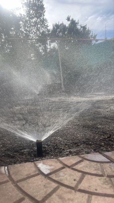 Автополив + газон