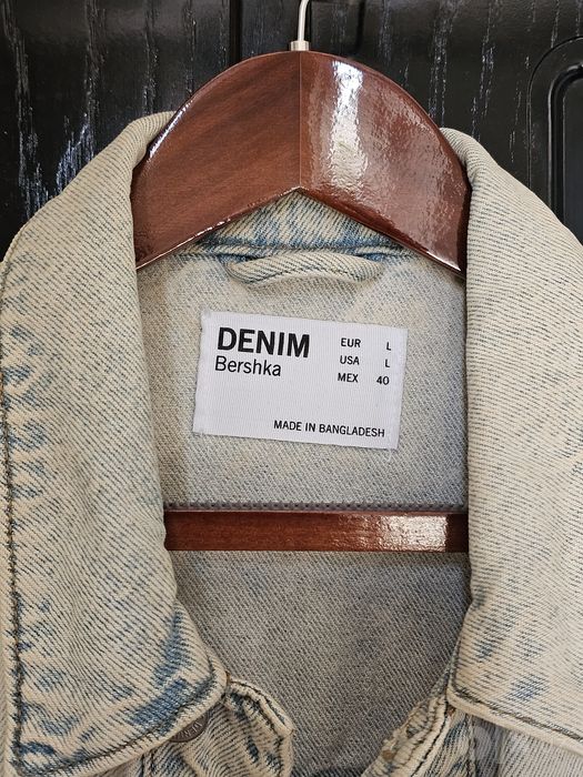 Джинсовая куртка BERSHKA мужская L XL