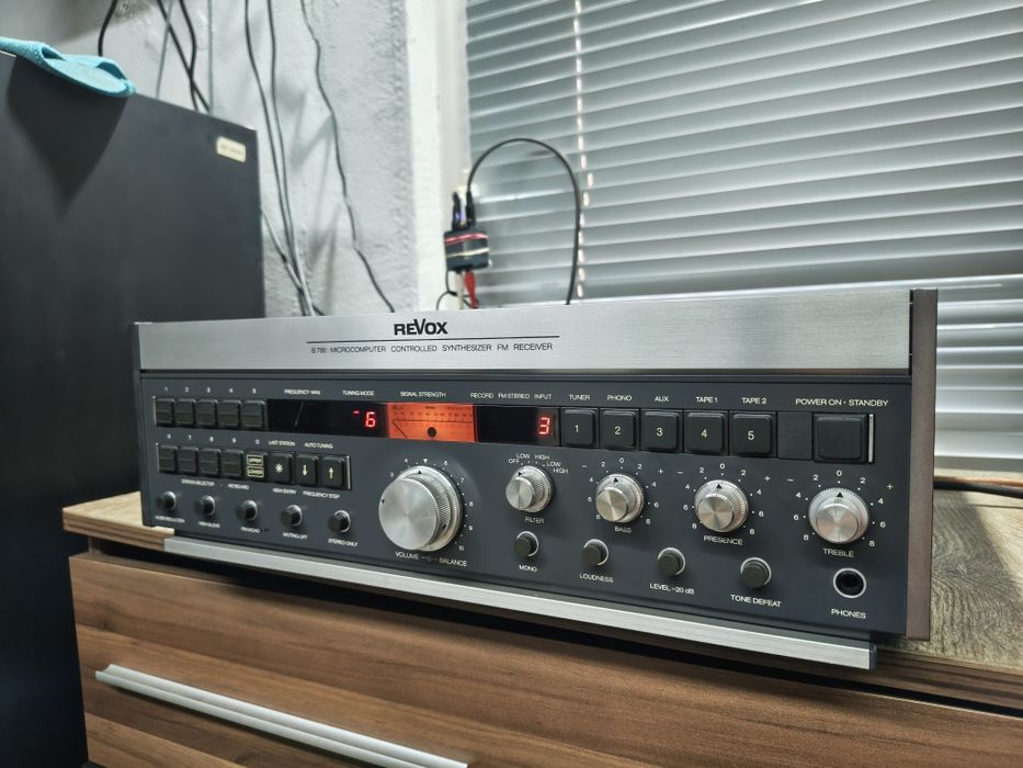 Винтидж ресивър REVOX B-780