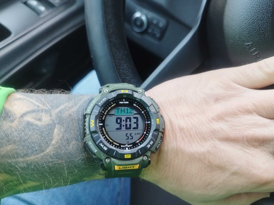 casio pro trek prg-340 3er