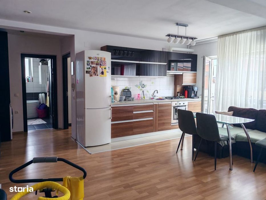Apartament 2 camere (convertibil in 3), 58 mp utili, Floresti