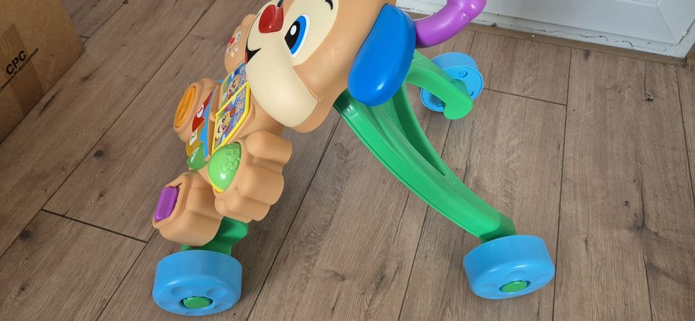 FISHER PRICE LAUGH & LEARN Проходилка кученце на български език