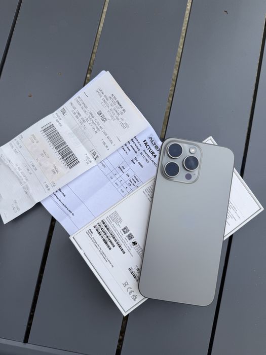 Iphone 15 Pro Max  Natural Titanium , 256 GB