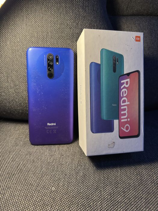Редми 9 в идеальном состоянии