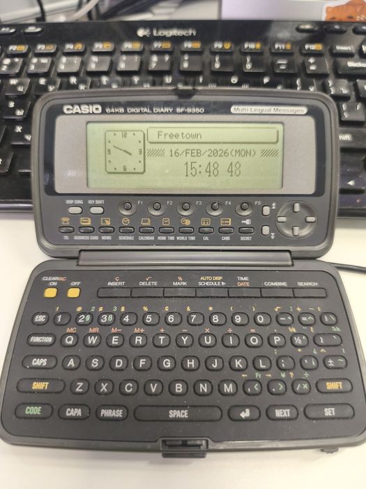 Ежедневник Casio раритет