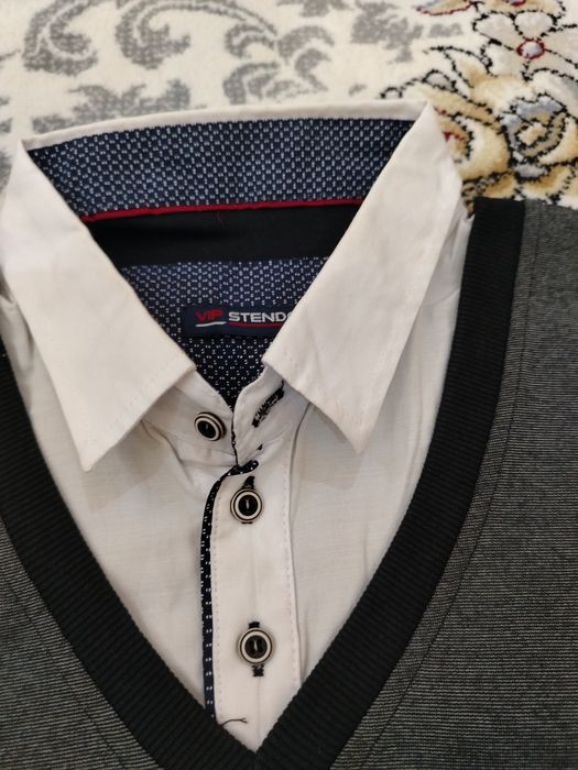 Джемпер обманка мужской из Турции