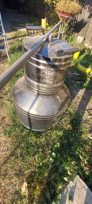 Cazan de tuica 100 l inox