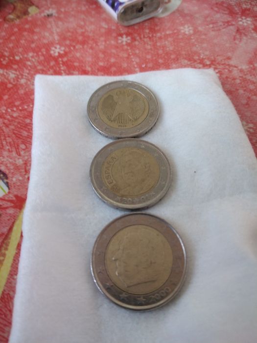 Евро монети редки