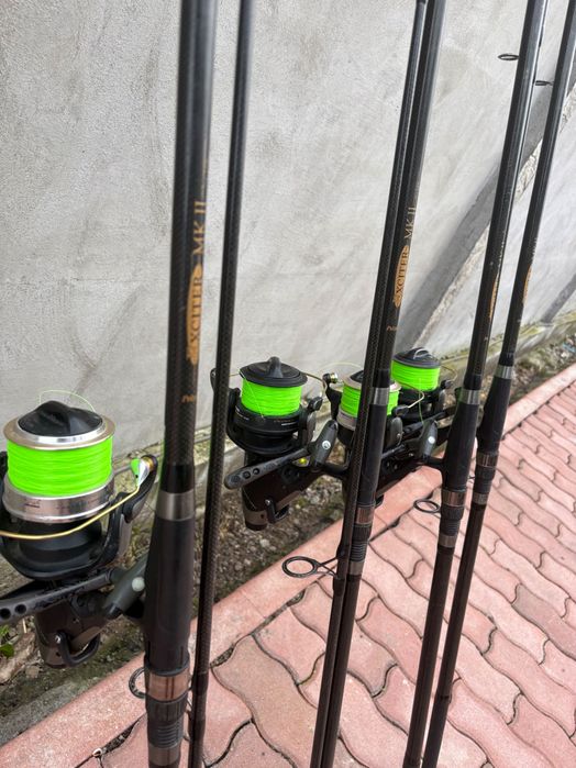 4 Lansete Pelzer Mk2 4 multinete okuma powerliner 8000