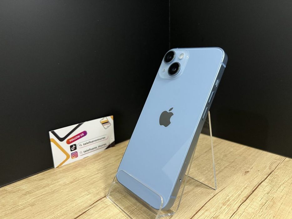 Iphone 14 128Gb Blue Second-Hand Foarte Bun 3 ani garanție, Telefoane