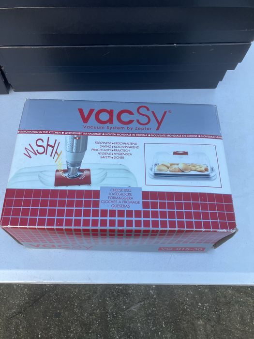 Vas de sticla pentru sistemul VacSy Zepter