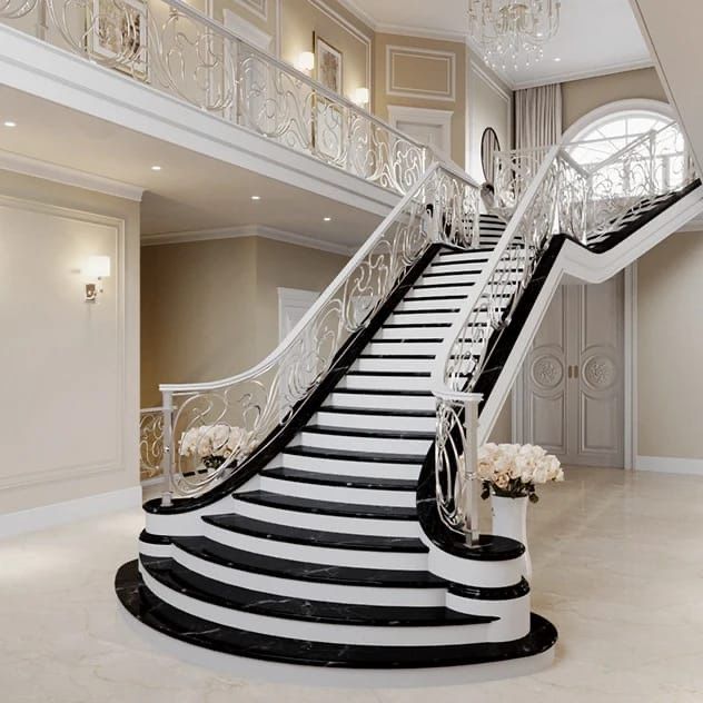 Мраморная лестница в доме фото Мраморная лестница в доме фото