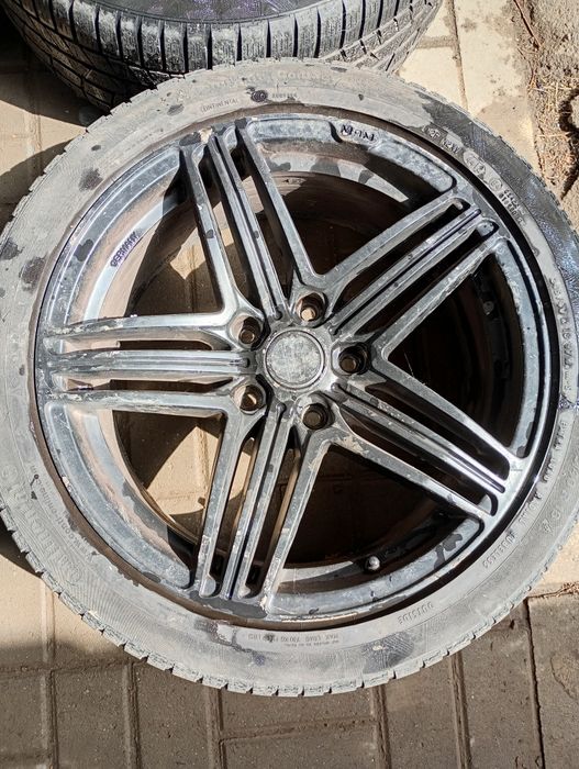 Jante BMW r18 5x120 cu anvelope de iarna