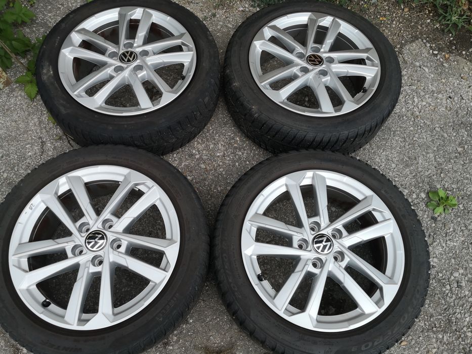 5х112 фолксваген шкода 5x112 volkswagen vw skoda 17 цола с гуми 205 50 17