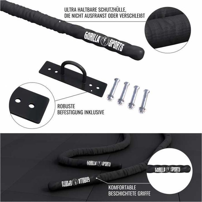 Battle Rope 9M Lungime , 3.8 Grosime