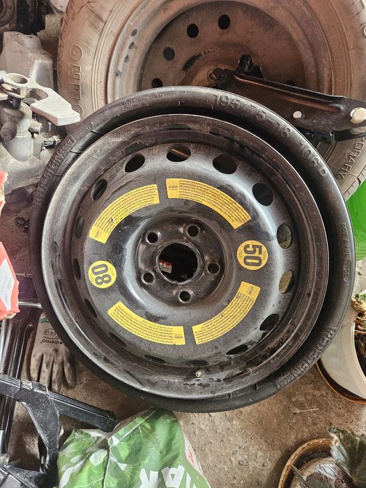 Резервна гума патерица зя Audi Q7 195/75/18