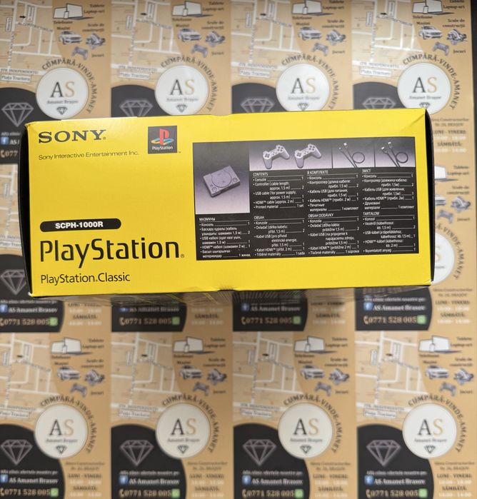 Consola Sony Play Station Classic Nou Sigilat Retro