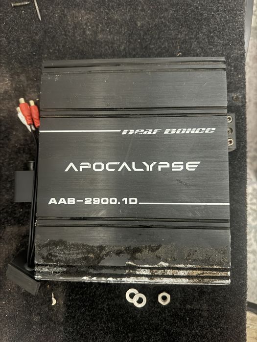 Сабвуфер в коробе с моноблоком комплект апокалипсис