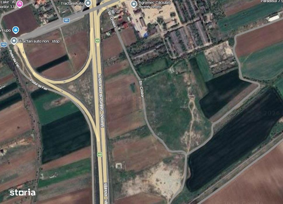 Teren de Vanzare Industrial Caciulati A3