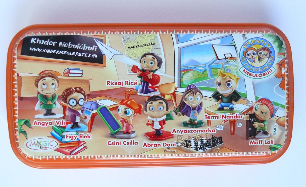 За колекционери на Kinder, Ferrero, Kinder Surprise, Nutella и др.