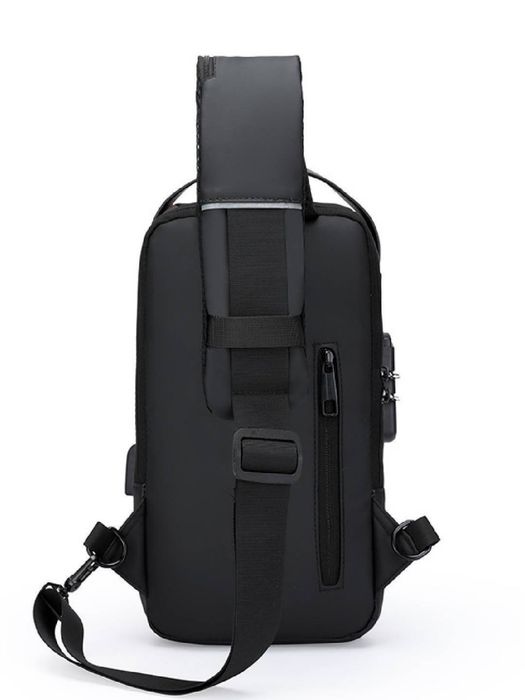 Барсетка бананка эркаклар учун  Кодли қулф + USB порт | Оптом ва роз