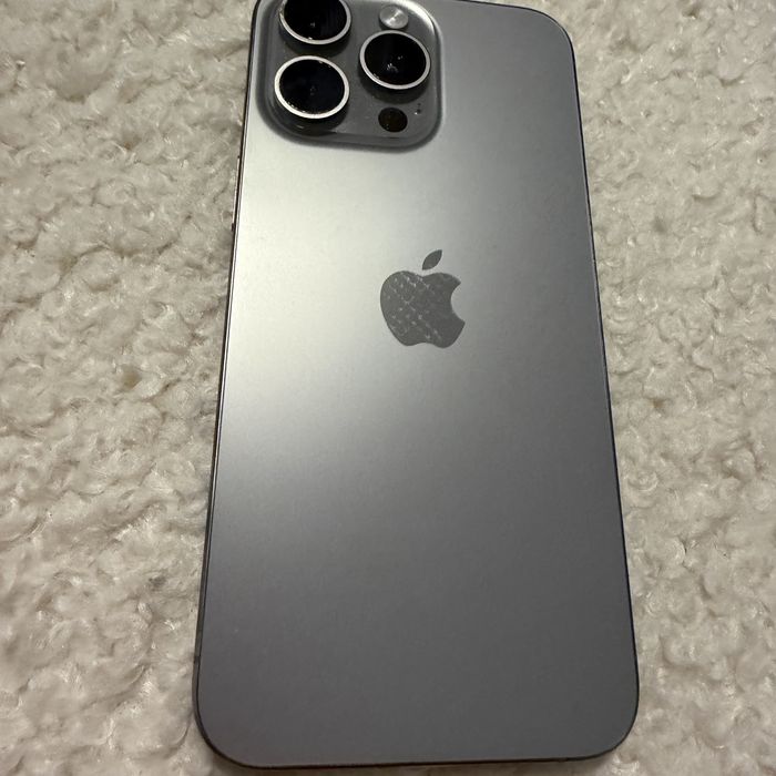 iPhone 15 Pro Max, Natural Titanium, 256GB