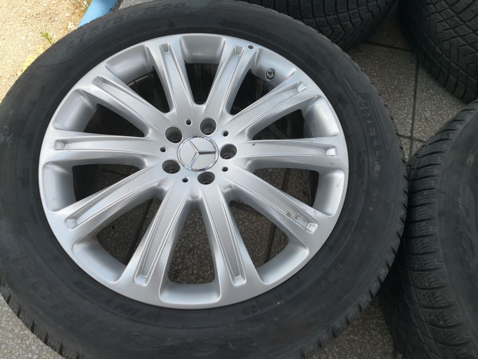 5х112 мерцедес Mercedes 5x112 20 цола джанти оригинални с датчици