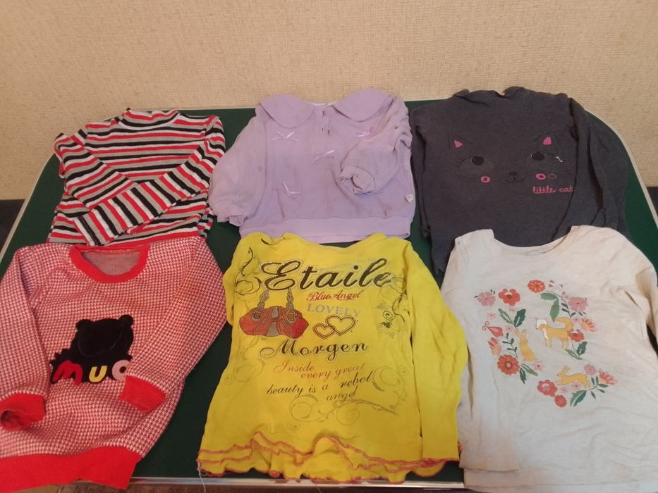 3.5 ёшгача кизчаларга кийимлар хаммаси 130.000