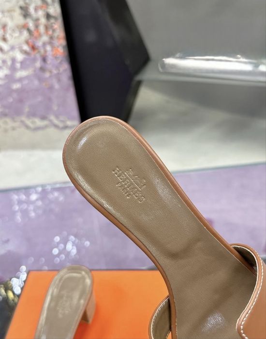 Sandale Hermes Oasis, maro, masura 38, impecabile, noi