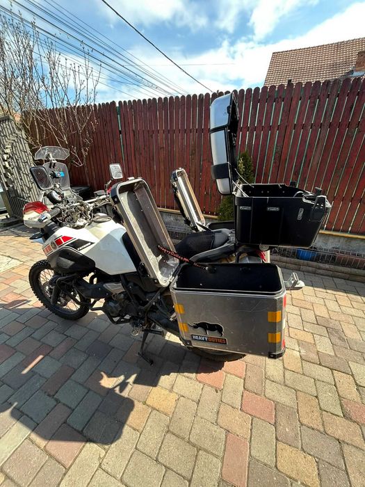 Yamaha XT660Z Tenere 2009 A2 – Echipata Heavy Duties, Givi, Crash Bar