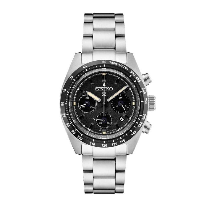 Seiko Prospex Speedtimer Solar Chronograph Black SSC819