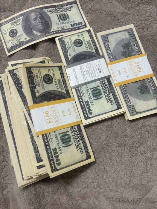 Фальшивые деньги доллар пачка