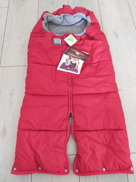 Combinezon tip sac pentru cărucior și scaun auto, 6-12 luni, Red Castl